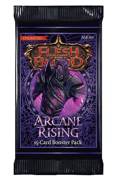 Flesh & Blood TCG - FaB Arcane Rising Unlimited Display (24 Packs) - Englisch