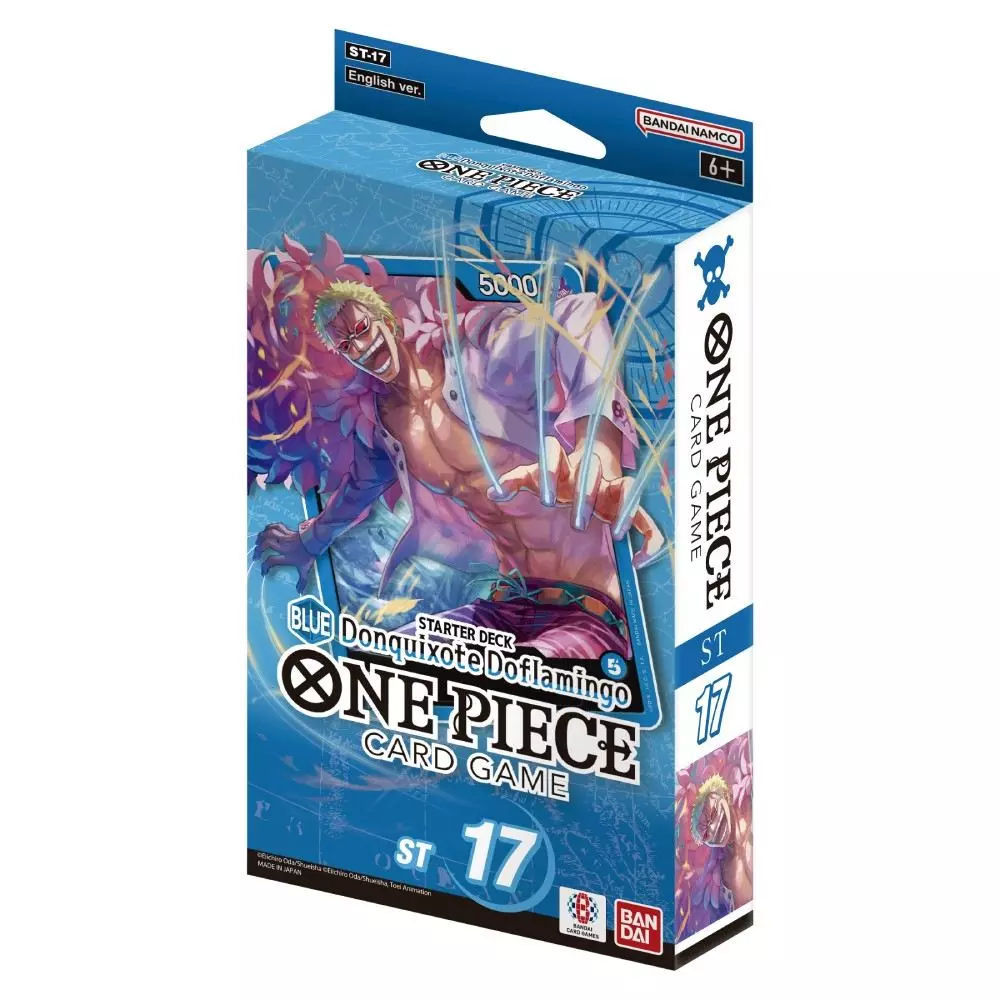 One Piece Card Game - Donquixote Doflamingo Blue - Starter Deck ST17 - Englisch