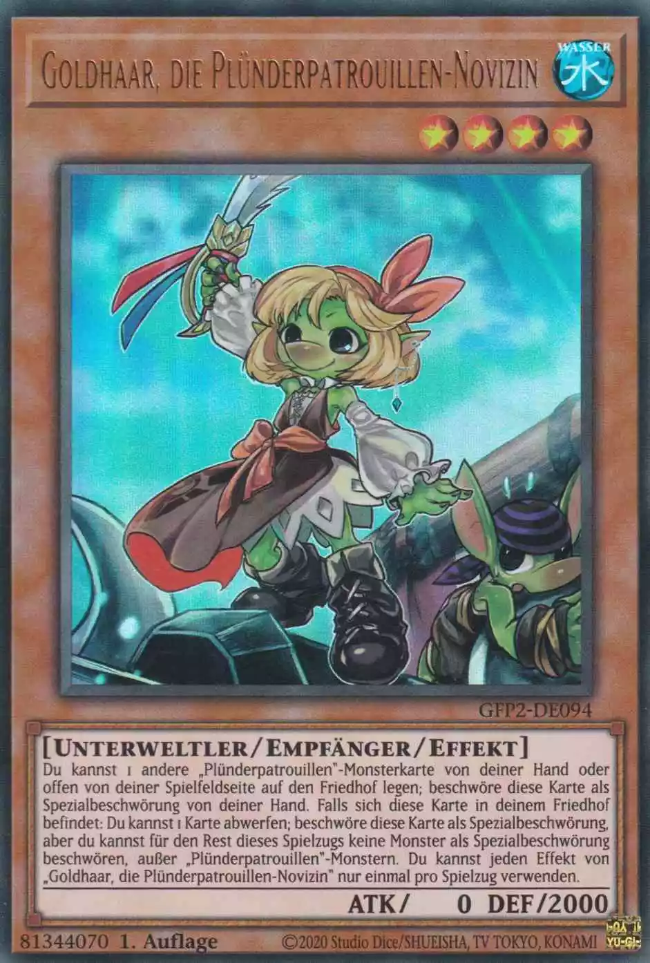gfp2-de094-goldhaar-die-pluenderpatrouillen-novizin-ultra-rare-ghosts-from-the-past-the-2nd-haunting Goldhaar, die Plünderpatrouillen-Novizin GFP2-DE094 ist in Ultra Rare Yu-Gi-Oh Karte aus Ghosts from the Past The 2nd Haunting 1.Auflage