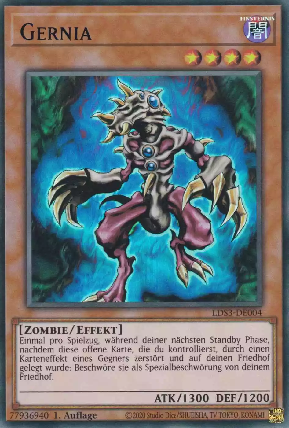 lds3-de004-b-gernia-blau-colorful-ultra-rare-legendary-duelists-season-3 Gernia (blau) LDS3-DE004 ist in Colorful Ultra Rare Yu-Gi-Oh Karte aus Legendary Duelists Season 3 1.Auflage