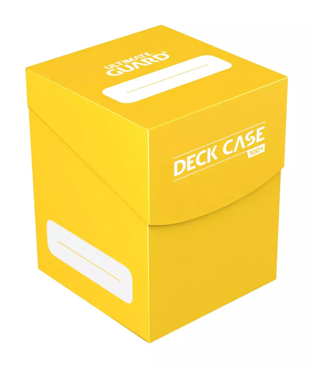 Ultimate Guard Deck Case 100+ Gelb mit Kartentrenner