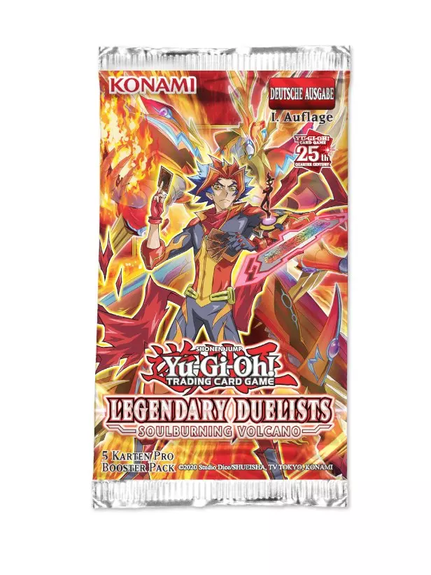 Yu-Gi-Oh! Legendary Duelists: Soulburning Volcano Booster Display - Deutsch