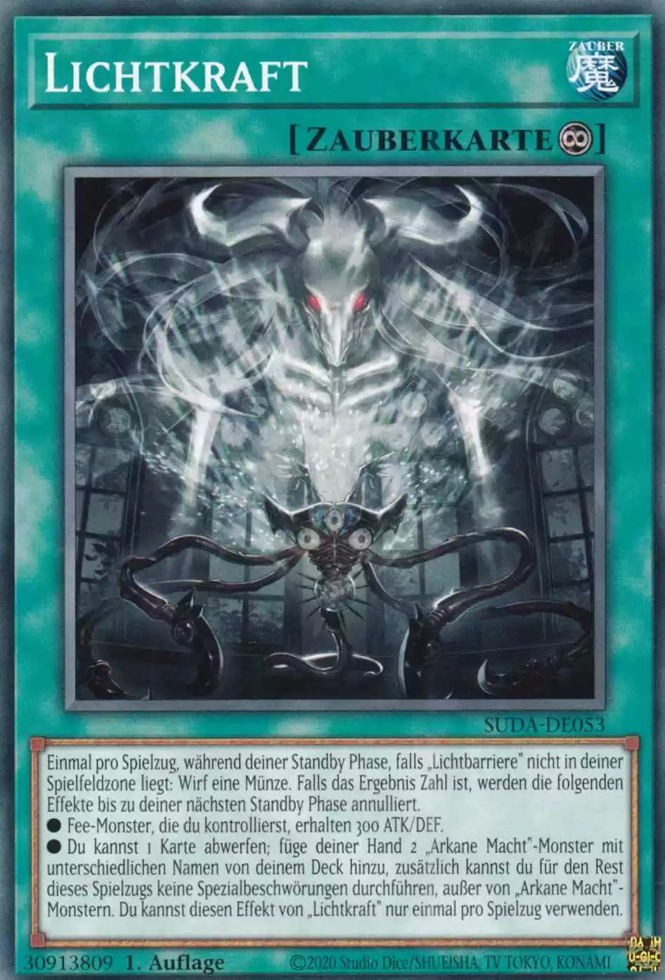 Lichtkraft SUDA-DE053 ist in Common Yu-Gi-Oh Karte aus Supreme Darkness 1.Auflage