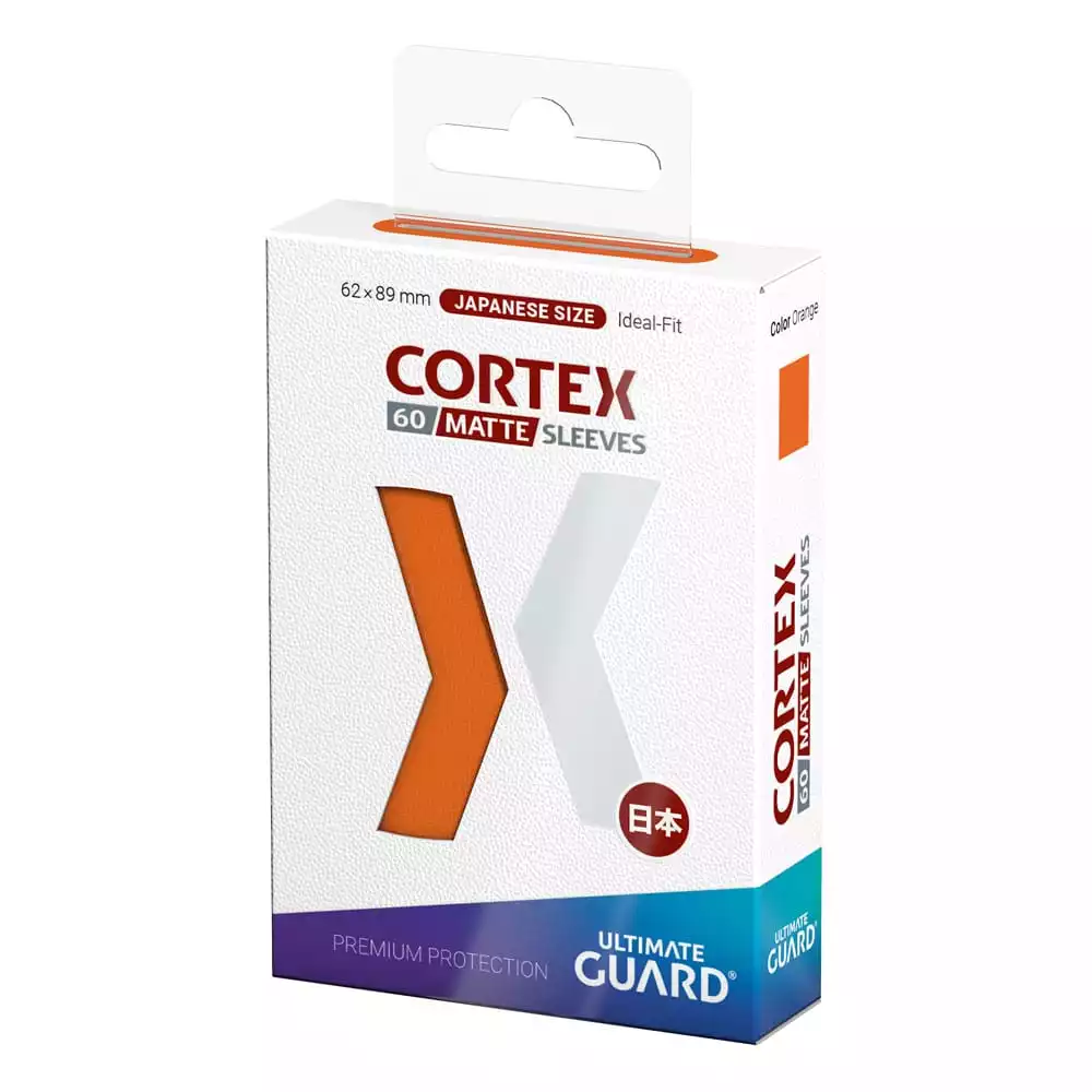 Ultimate Guard Cortex Sleeves Japanische Größe - Matt-Orange (60)