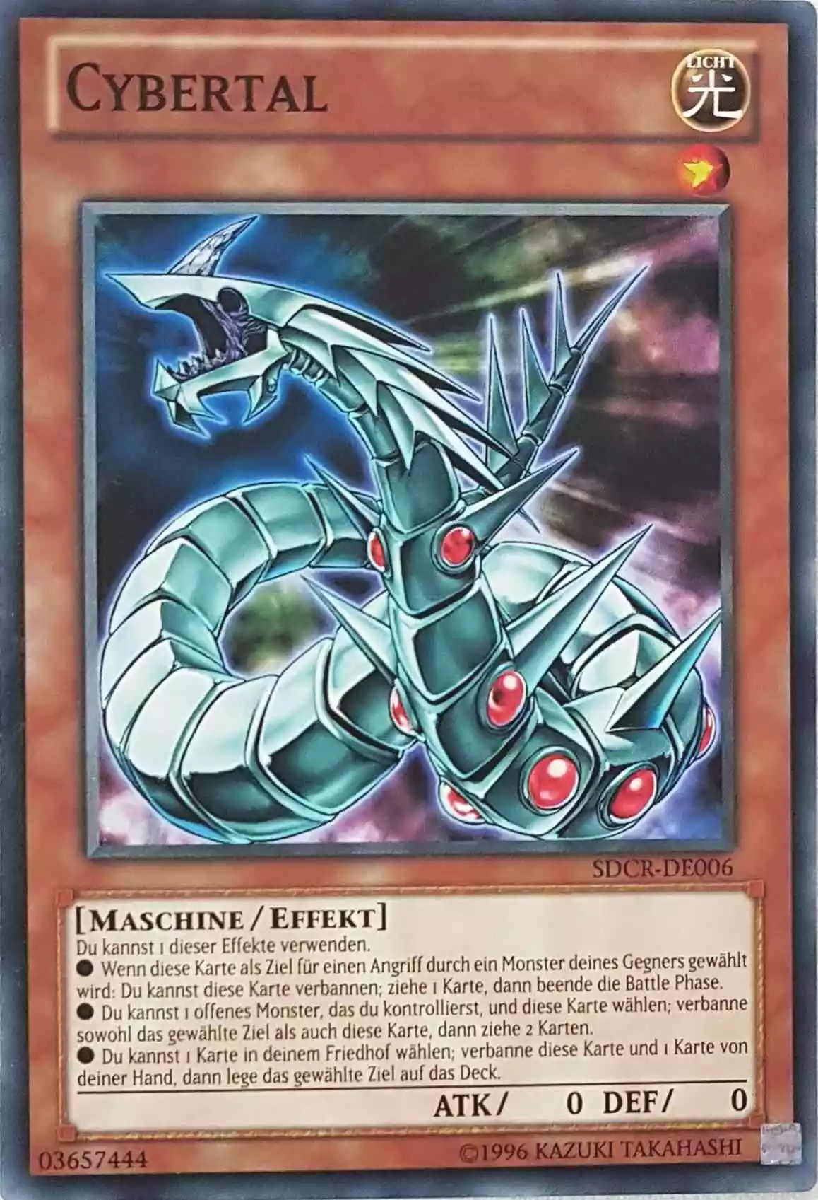 Cybertal SDCR-DE006 ist in Common Yu-Gi-Oh Karte aus Cyber Dragon Revolution 