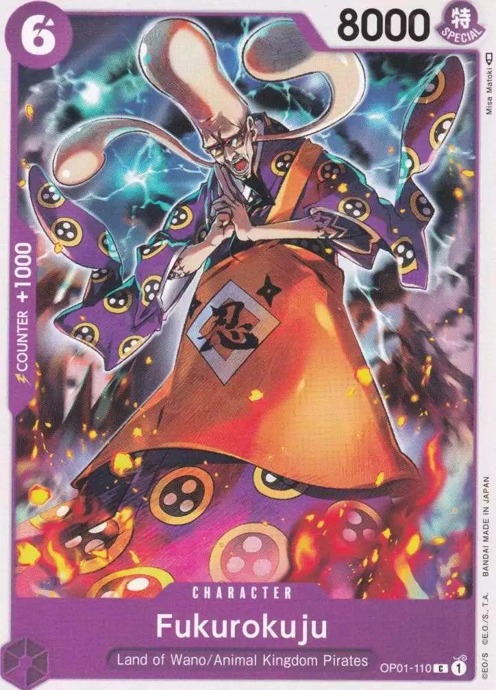 op01-110-fukurokuju-common-romance-dawn Fukurokuju OP01-110 ist in Common. Die One Piece Karte ist aus Romance Dawn in Normal Art.