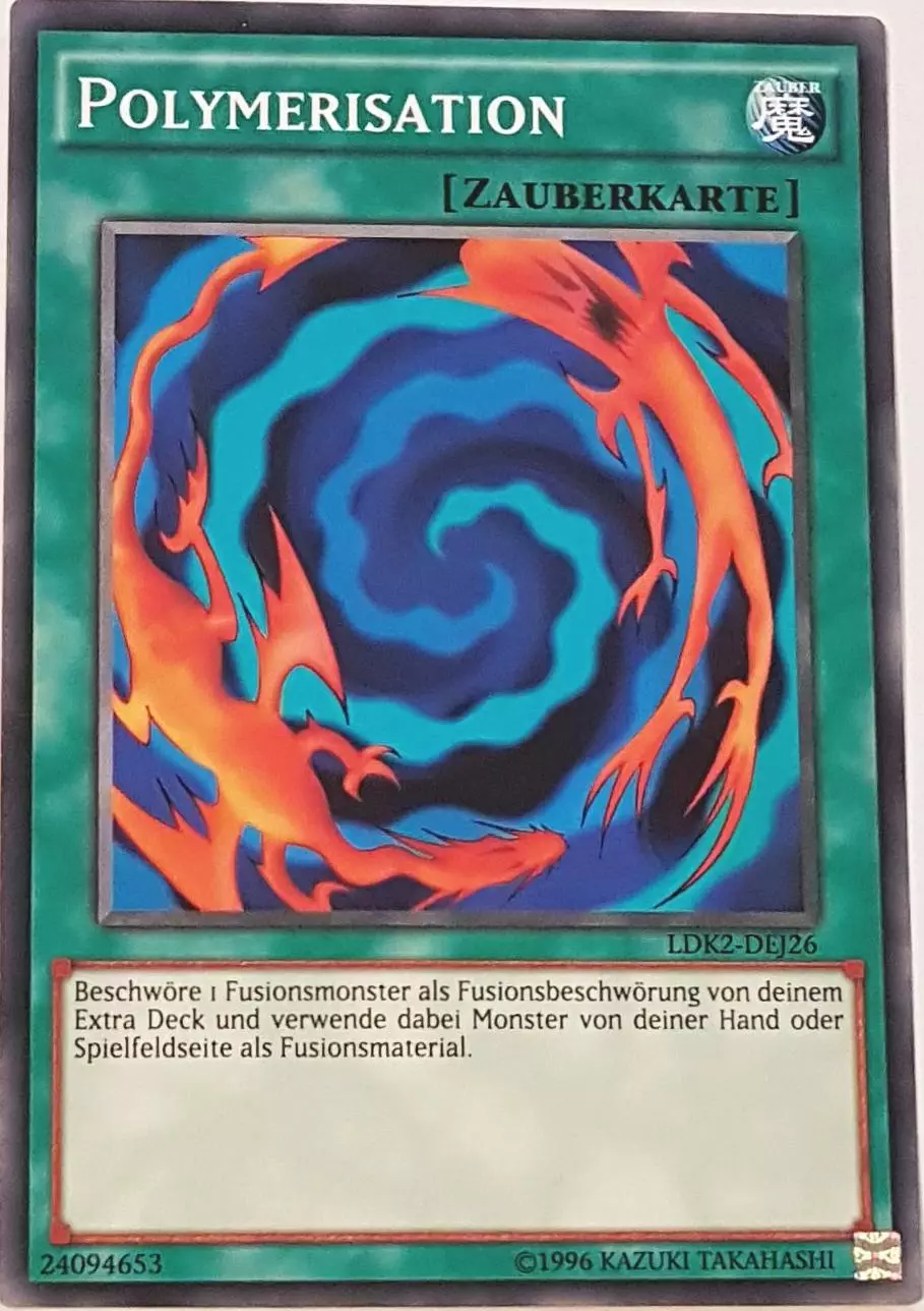 Polymerisation LDK2-DEJ26 ist in Common Yu-Gi-Oh Karte aus Legendary Decks 2 