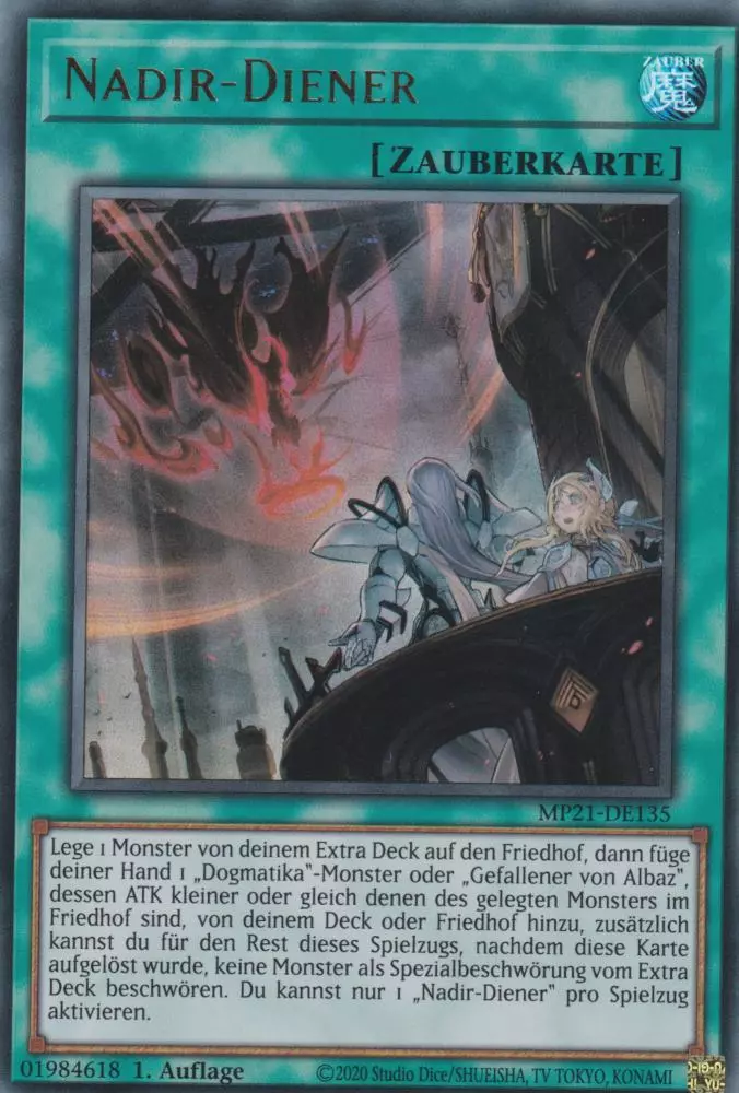 mp21-de135-nadir-diener-ultra-rare-tin-of-ancient-battles Nadir-Diener MP21-DE135 ist in Ultra Rare Yu-Gi-Oh Karte aus Tin of Ancient Battles 1.Auflage