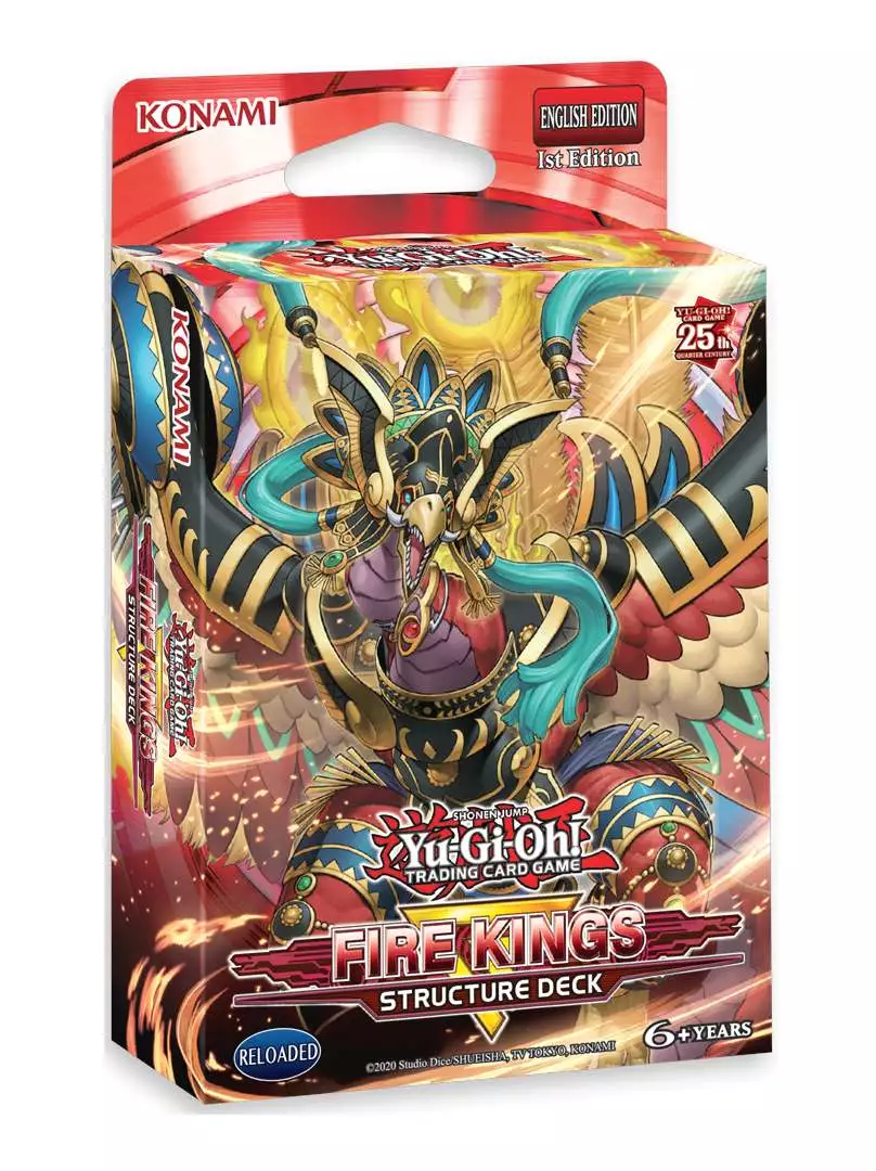 Structure Deck: Fire Kings - Englisch Yu-Gi-Oh! - Reprint