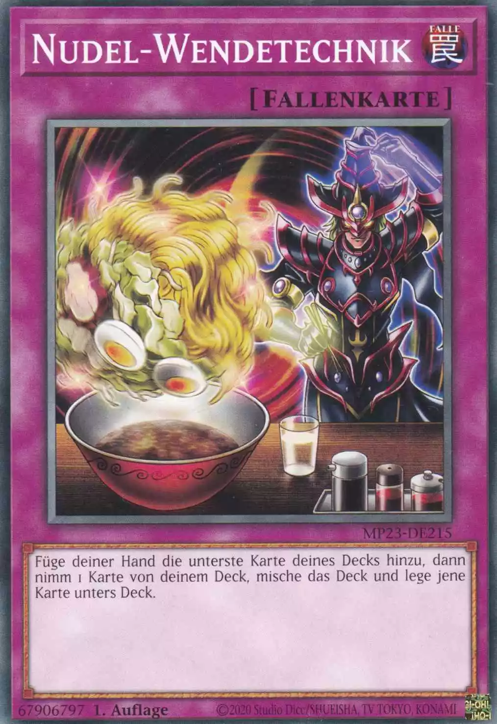 Nudel-Wendetechnik MP23-DE215 ist in Common Yu-Gi-Oh Karte aus 25th Anniversary Tin Dueling Heroes 1.Auflage