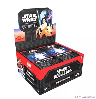 Star Wars: Unlimited - Spark of Rebellion - Booster Display - Englisch