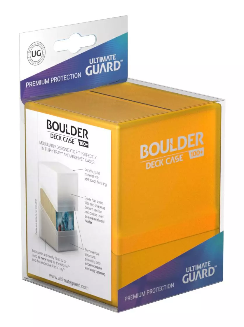 Ultimate Guard Boulder Deck Case 100+ Bernstein
