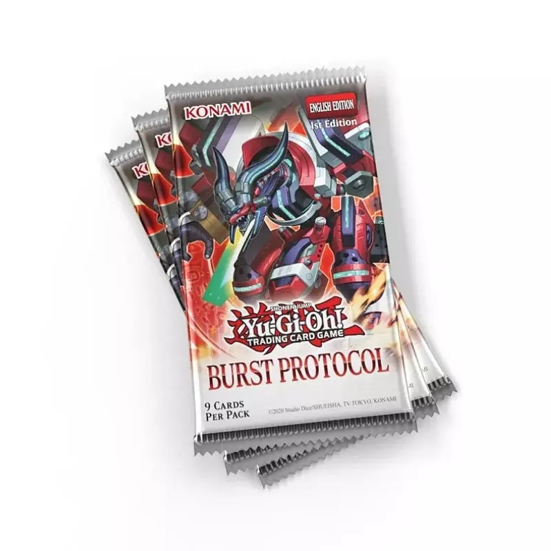 Yu-Gi-Oh! Burst Protocol Booster mit Borrel & Rokket Karten