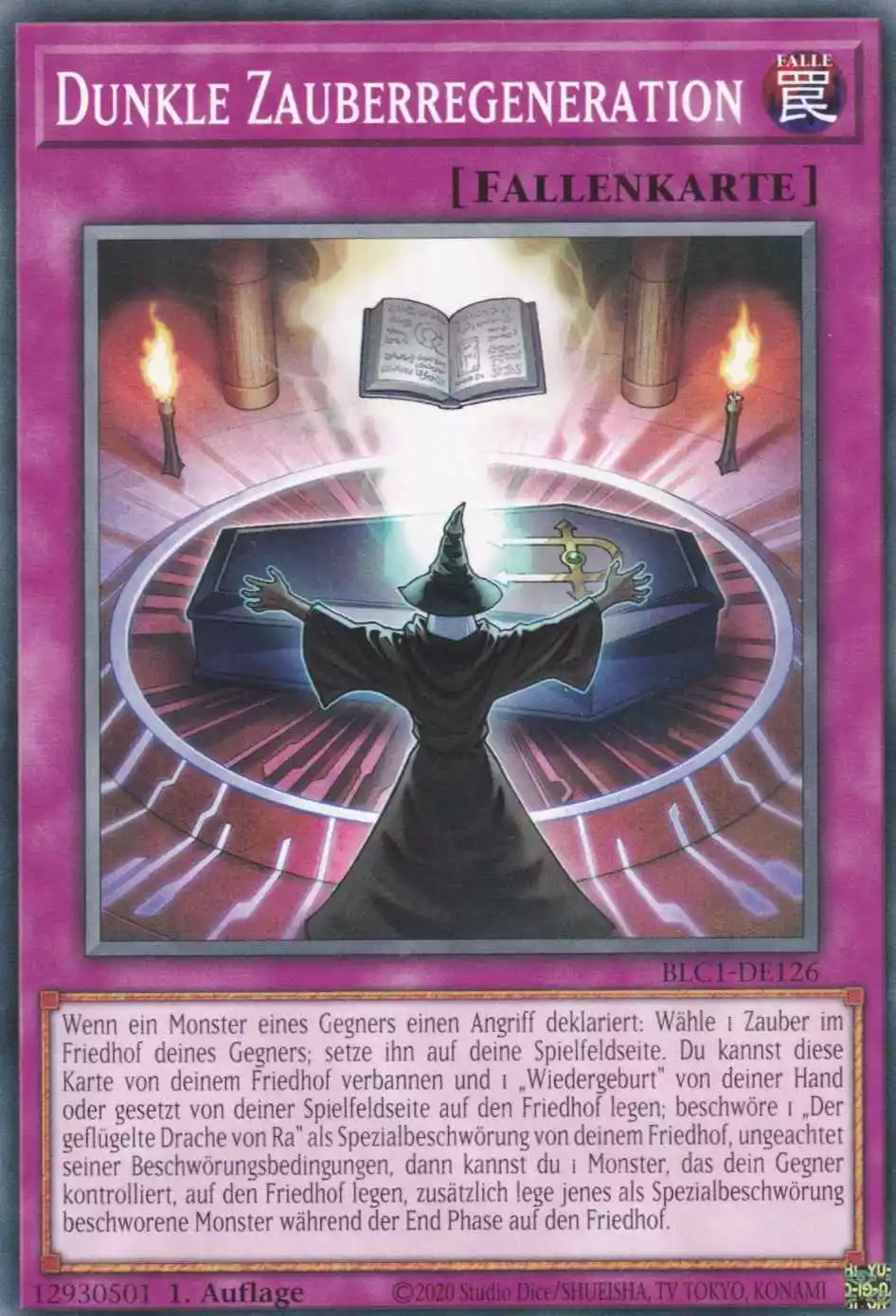 blc1-de126-dunkle-zauberregeneration-common-battles-of-legend-chapter-1 Dunkle Zauberregeneration BLC1-DE126 ist in Common Yu-Gi-Oh Karte aus Battles of Legend Chapter 1 1.Auflage