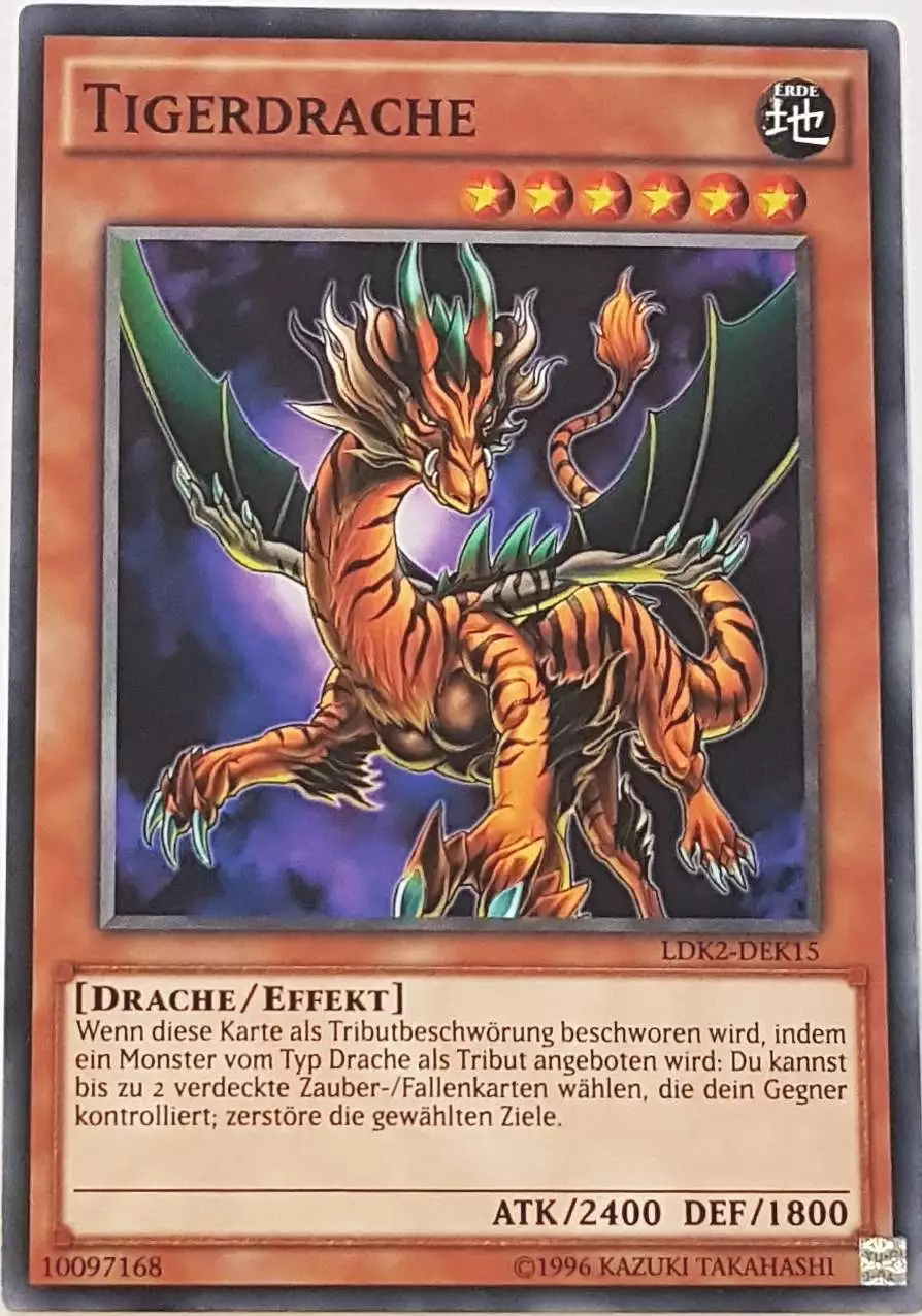 Tigerdrache LDK2-DEK15 ist in Common Yu-Gi-Oh Karte aus Legendary Decks 2 