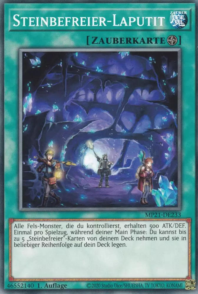 mp21-de233-steinbefreier-laputit-common-tin-of-ancient-battles Steinbefreier-Laputit MP21-DE233 ist in Common Yu-Gi-Oh Karte aus Tin of Ancient Battles 1.Auflage