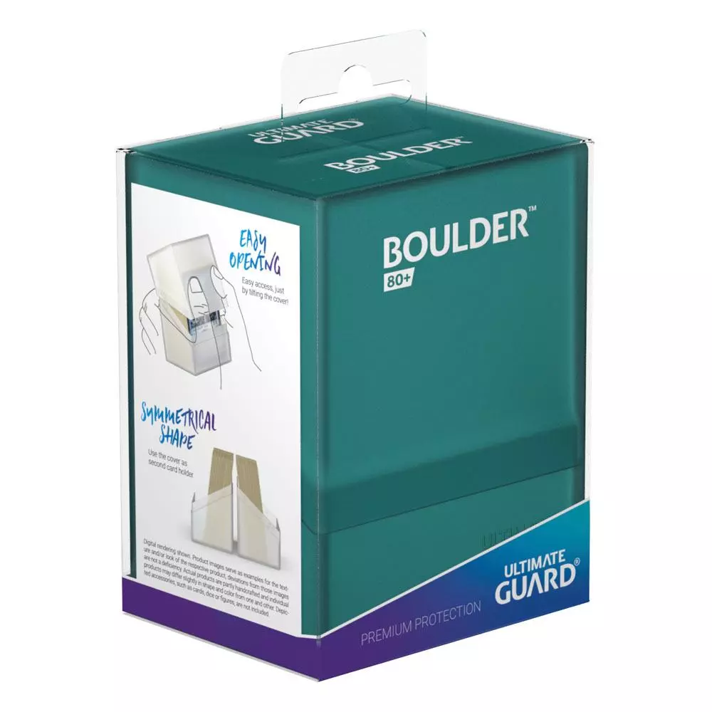 Ultimate Guard Boulder Deck Case 80+ Malachite