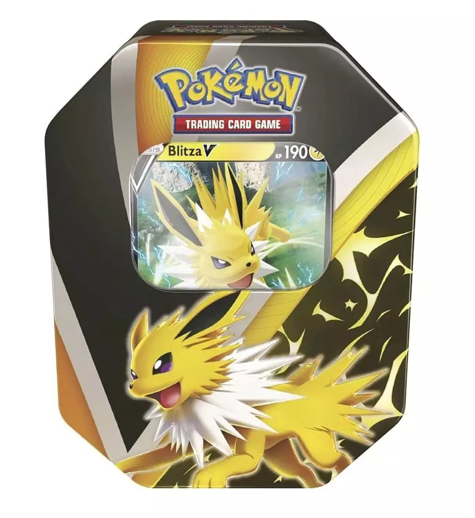 Pokemon Herbst V Tin Box Blitza-V - Deutsch