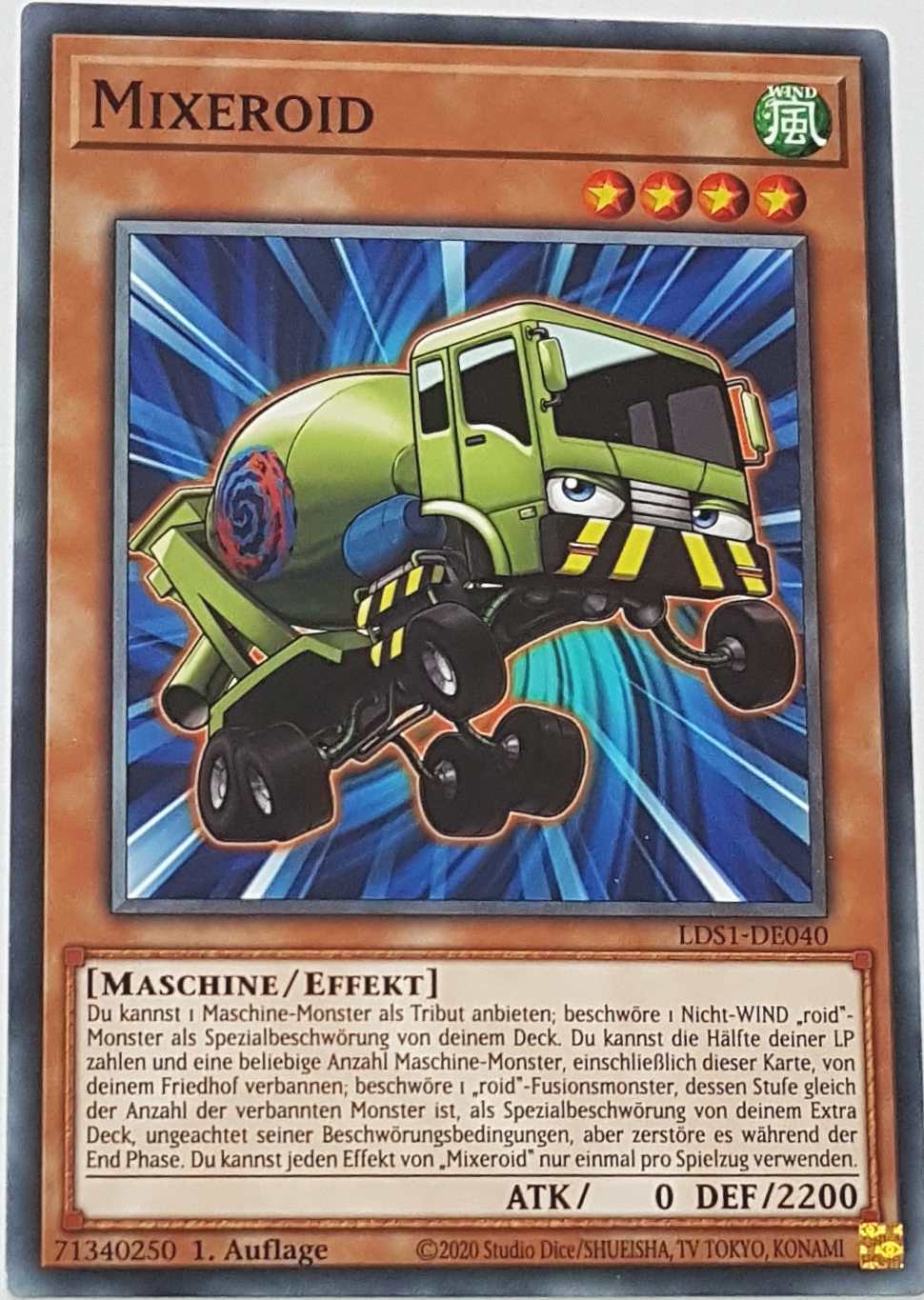 Mixeroid LDS1-DE040 ist in Common Yu-Gi-Oh Karte aus Legendary Duelists: Season 1 1.Auflage