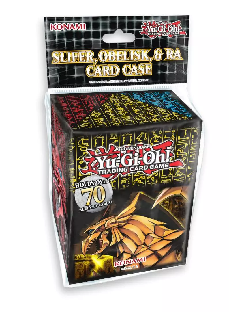 Egyptian God Slifer, Obelisk und Ra - Deck Box (70) Yugioh