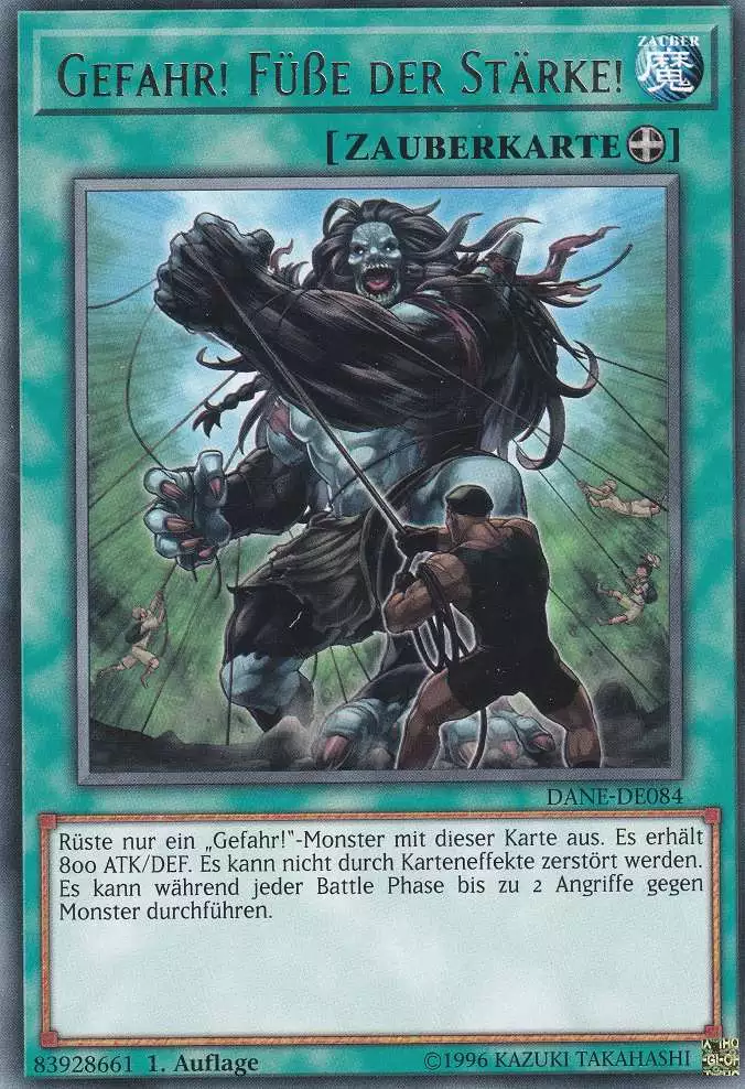 dane-de084-gefahr-fuesse-der-staerke-rare-dark-neostorm Gefahr! Füße der Stärke! DANE-DE084 ist in Rare Yu-Gi-Oh Karte aus Dark Neostorm 1.Auflage