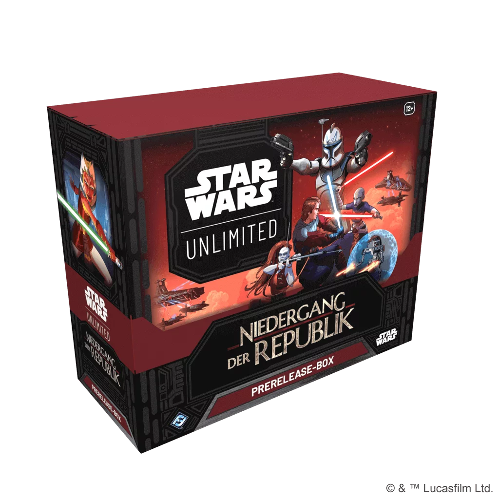 Star Wars: Unlimited - Niedergang der Republik - Prerelease Box - Deutsch