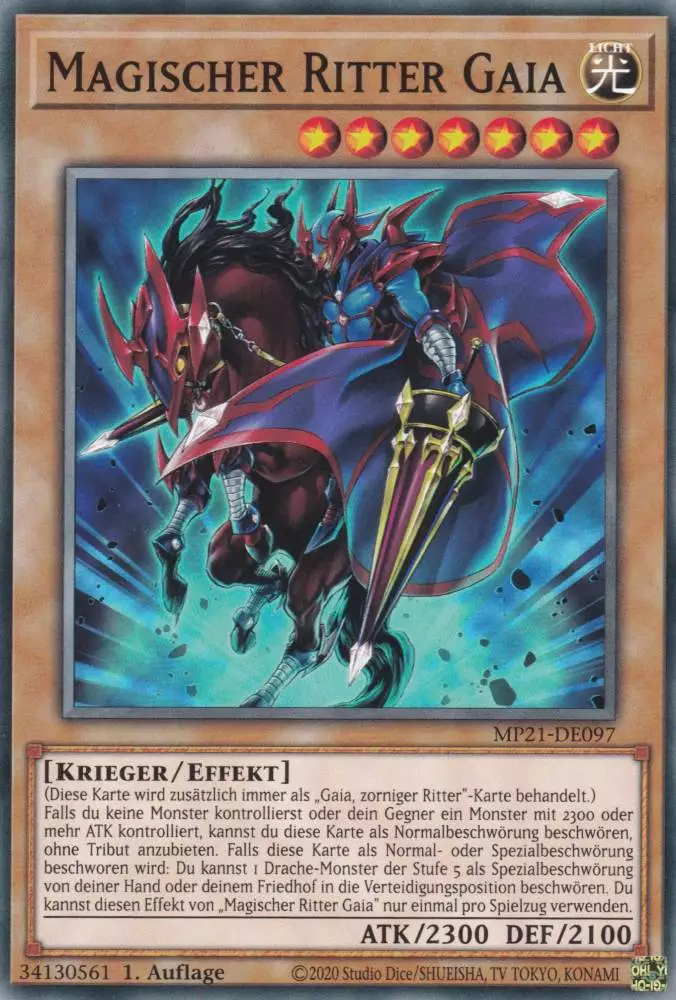 mp21-de097-magischer-ritter-gaia-common-tin-of-ancient-battles Magischer Ritter Gaia MP21-DE097 ist in Common Yu-Gi-Oh Karte aus Tin of Ancient Battles 1.Auflage