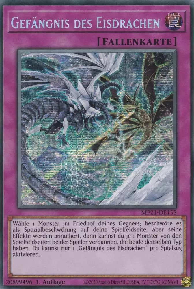 mp21-de155-gefaengnis-des-eisdrachen-prismatic-secret-rare-tin-of-ancient-battles Gefängnis des Eisdrachen MP21-DE155 ist in Prismatic Secret Rare Yu-Gi-Oh Karte aus Tin of Ancient Battles 1.Auflage