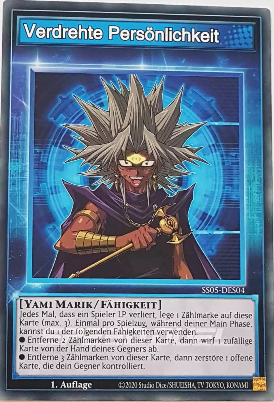 Verdrehte Persönlichkeit SS05-DES04 ist in Common Yu-Gi-Oh Karte aus Twisted Nightmares 1.Auflage