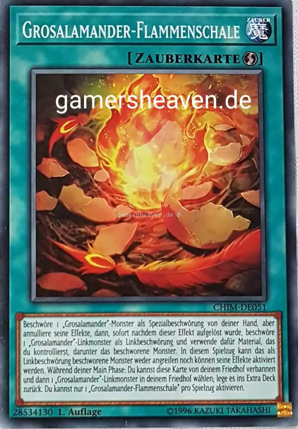 Grosalamander-Flammenschale CHIM-DE051 ist in Common aus Chaos Impact 1.Auflage