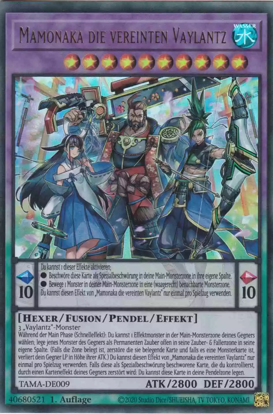 tama-de009-mamonaka-die-vereinten-vaylantz-ultra-rare-tactical-masters Mamonaka die vereinten Vaylantz TAMA-DE009 ist in Ultra Rare Yu-Gi-Oh Karte aus Tactical Masters 1.Auflage