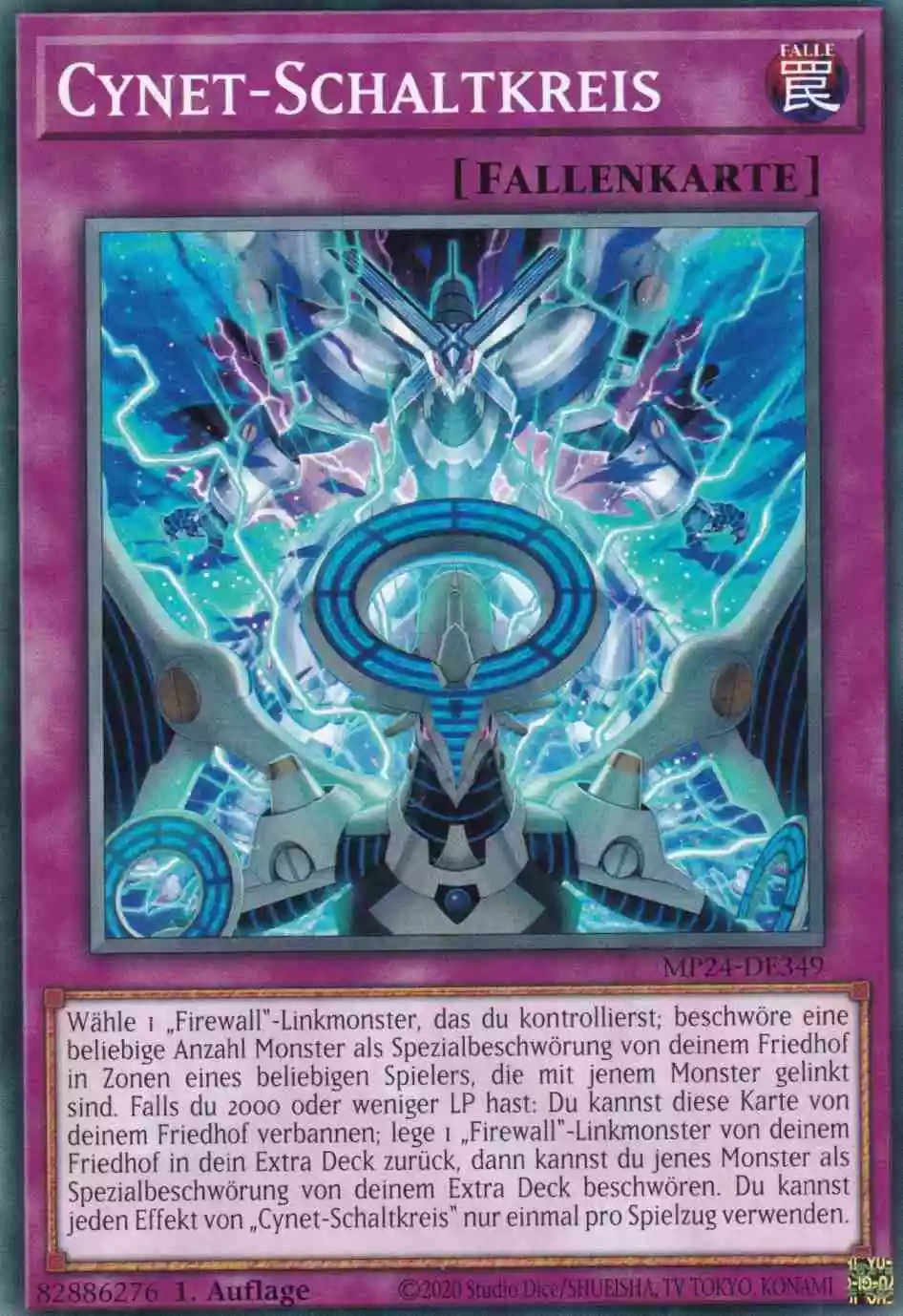 Cynet-Schaltkreis MP24-DE349 ist in Common Yu-Gi-Oh Karte aus 25th Anniversary Tin Dueling Mirrors 1.Auflage