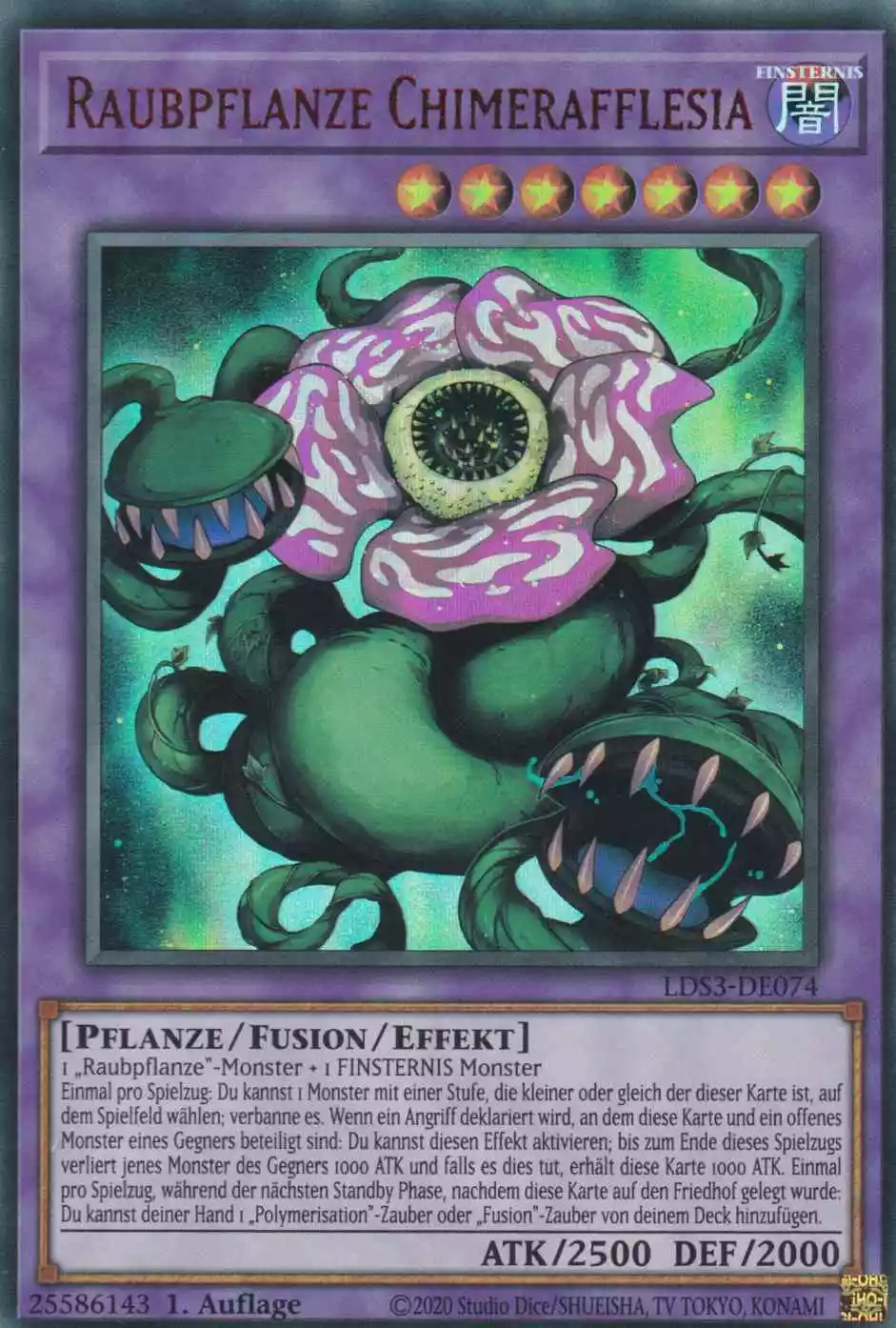 lds3-de074-r-raubpflanze-chimerafflesia-rot-colorful-ultra-rare-legendary-duelists-season-3 Raubpflanze Chimerafflesia (rot) LDS3-DE074 ist in Colorful Ultra Rare Yu-Gi-Oh Karte aus Legendary Duelists Season 3 1.Auflage