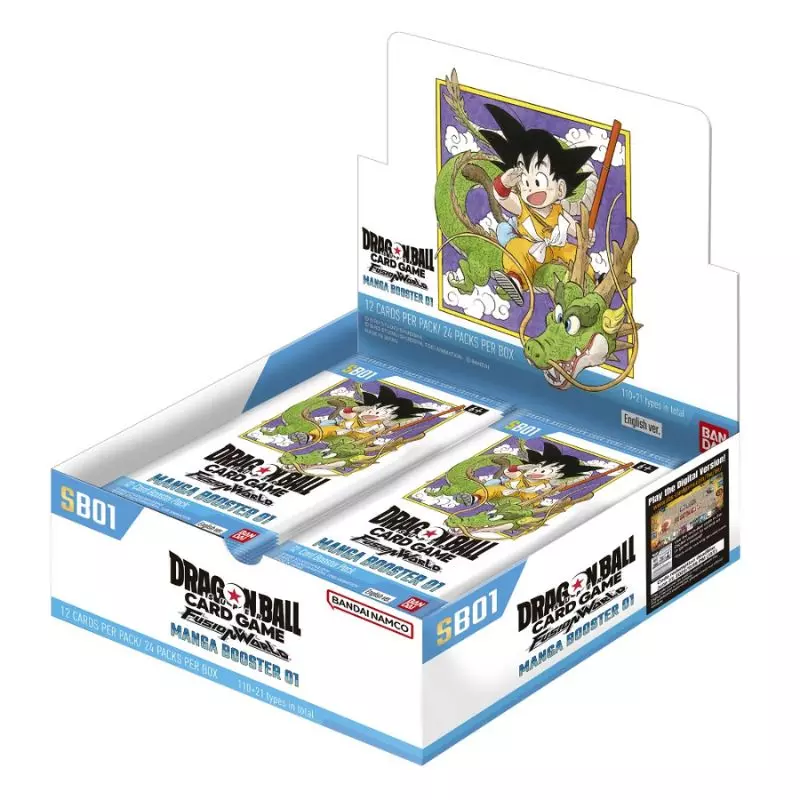Dragon Ball Super - Fusion World - Manga Booster Pack 01 - SB01 Display - Englisch