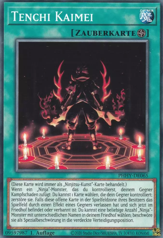 Tenchi Kaimei PHHY-DE065 ist in Common Yu-Gi-Oh Karte aus Photon Hypernova 1.Auflage