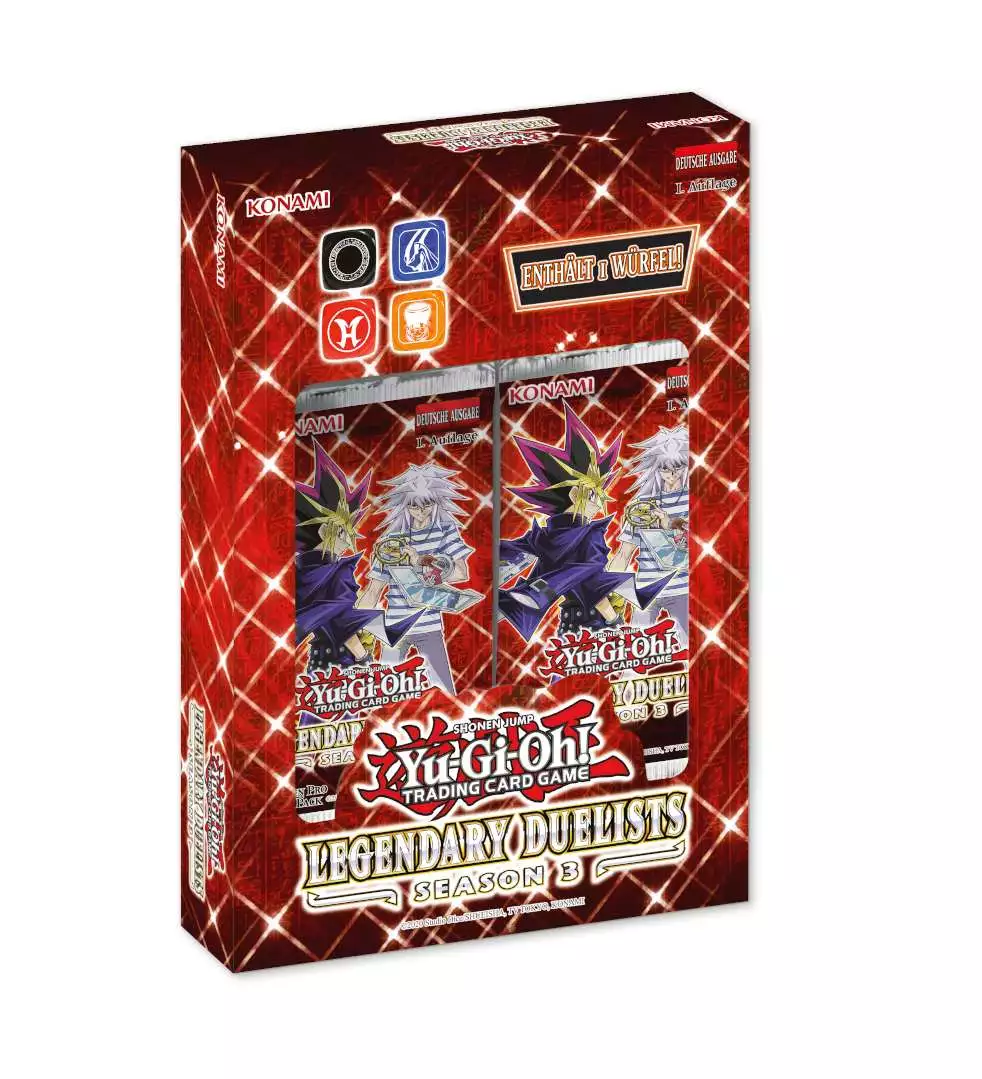 Legendary Duelists: Season 3 Display mit 8 Packs - Deutsch