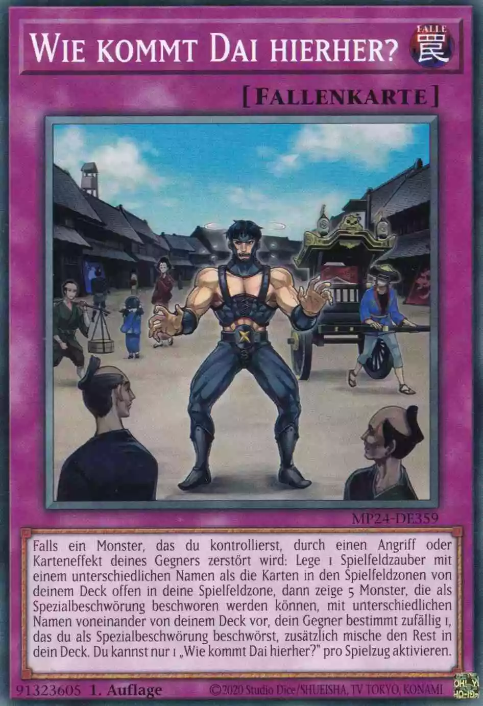 Wie kommt Dai hierher? MP24-DE359 ist in Common Yu-Gi-Oh Karte aus 25th Anniversary Tin Dueling Mirrors 1.Auflage