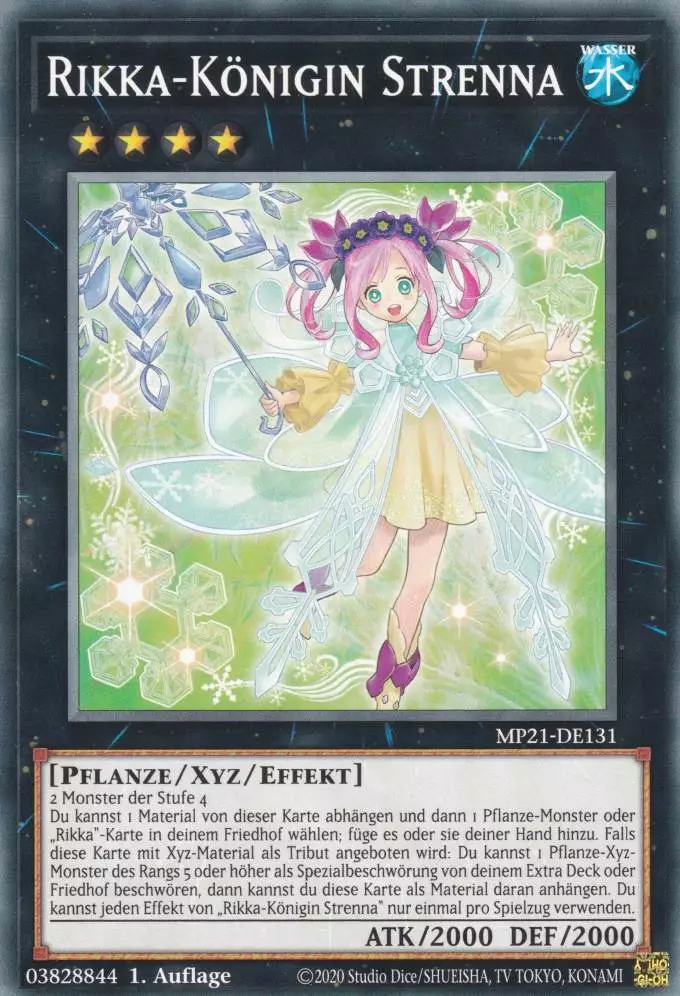 Rikka-Königin Strenna MP21-DE131 ist in Common Yu-Gi-Oh Karte aus Tin of Ancient Battles 1.Auflage
