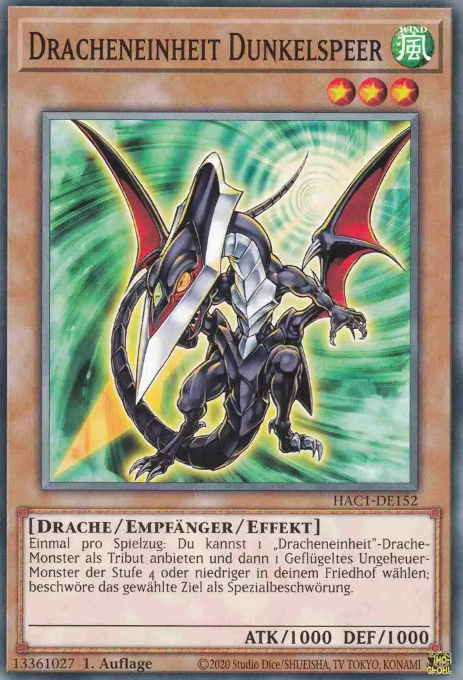 hac1-de152-dracheneinheit-dunkelspeer-common-hidden-arsenal-chapter-1 Dracheneinheit Dunkelspeer HAC1-DE152 ist in Common Yu-Gi-Oh Karte aus Hidden Arsenal Chapter 1 1.Auflage