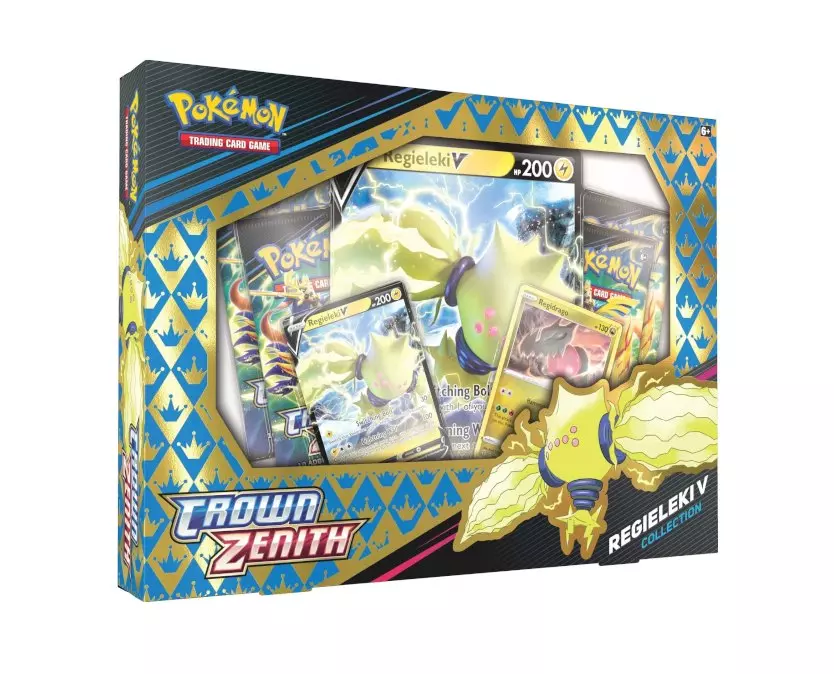 Pokemon Sword and Shield Crown Zenith Regieleki-V Collection - Englisch