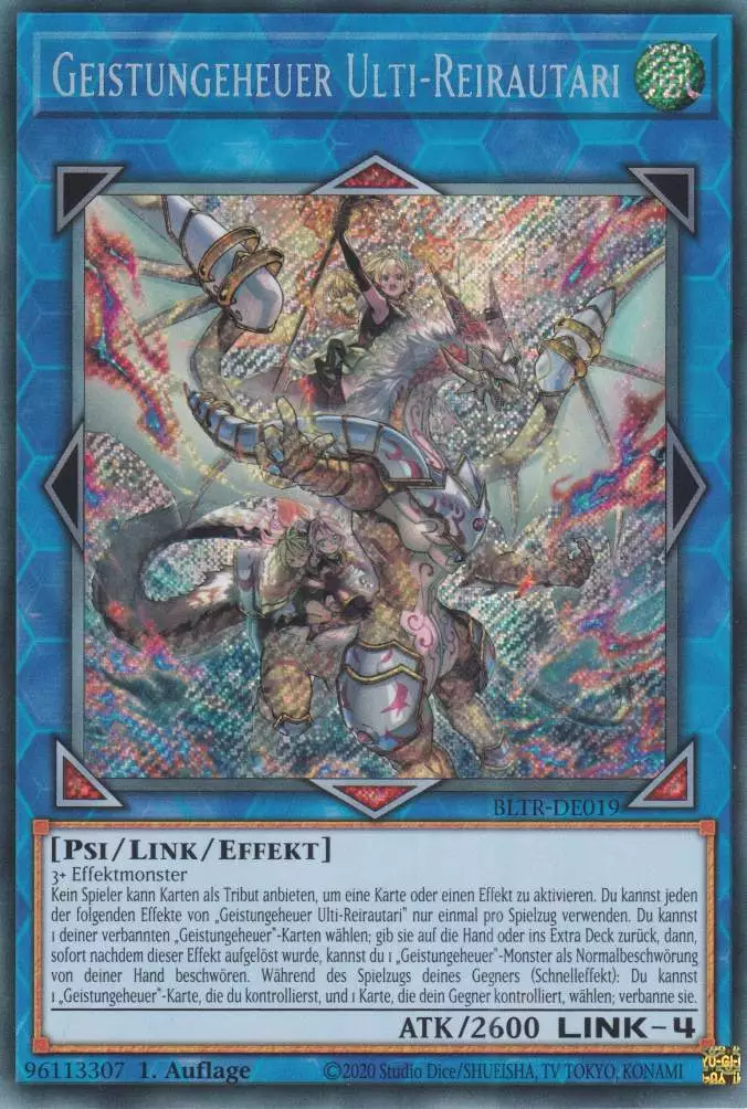 bltr-de019-geistungeheuer-ulti-reirautari-secret-rare-battles-of-legend-terminal-revenge Geistungeheuer Ulti-Reirautari BLTR-DE019 ist in Secret Rare Yu-Gi-Oh Karte aus Battles of Legend Terminal Revenge 1.Auflage