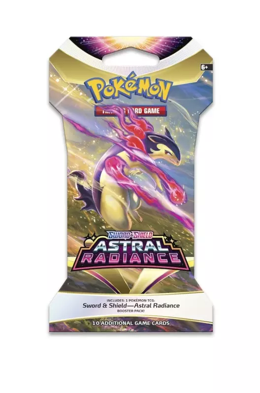 Pokemon Sword & Shield 10 Astral Radiance Sleeved Booster Englisch