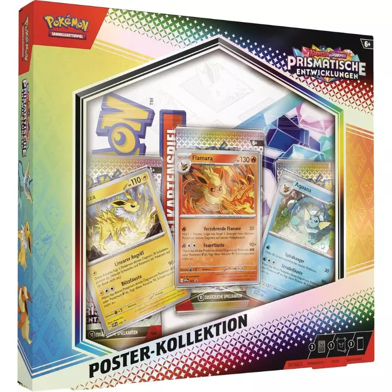 Pokemon - Karmesin & Purpur – Prismatische Entwicklungen - Poster-Kollektion - Deutsch