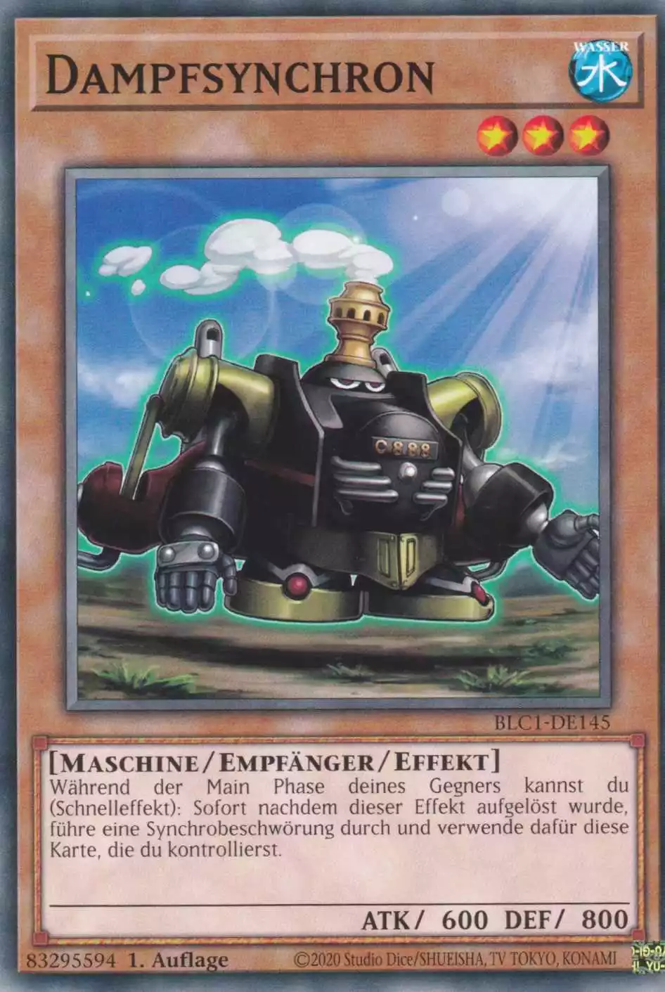 blc1-de145-dampfsynchron-common-battles-of-legend-chapter-1 Dampfsynchron BLC1-DE145 ist in Common Yu-Gi-Oh Karte aus Battles of Legend Chapter 1 1.Auflage
