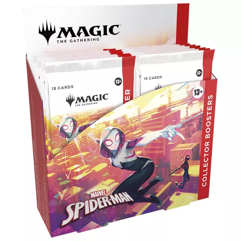 Magic: The Gathering – Marvel's Spider-Man Collector’s Booster Display (12 Booster) - Englisch Magic: The Gathering – Marvel's Spider-Man Collector’s Booster Display (12 Booster) - Englisch