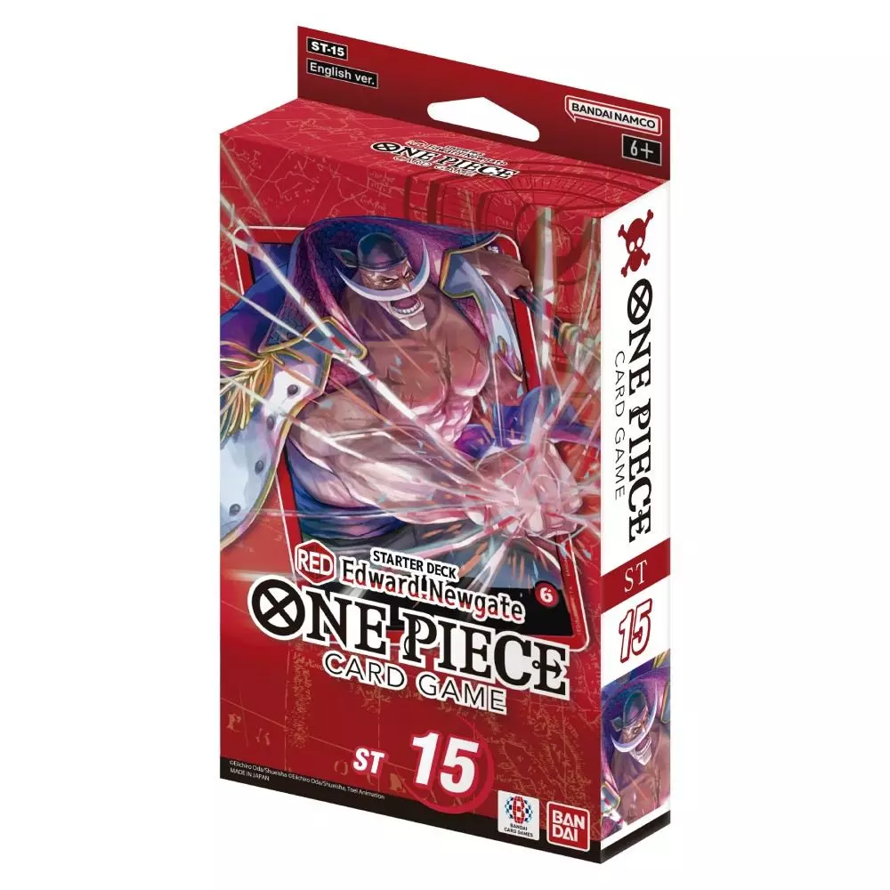 One Piece Card Game - Edward Newgate Red - Starter Deck ST15 - Englisch