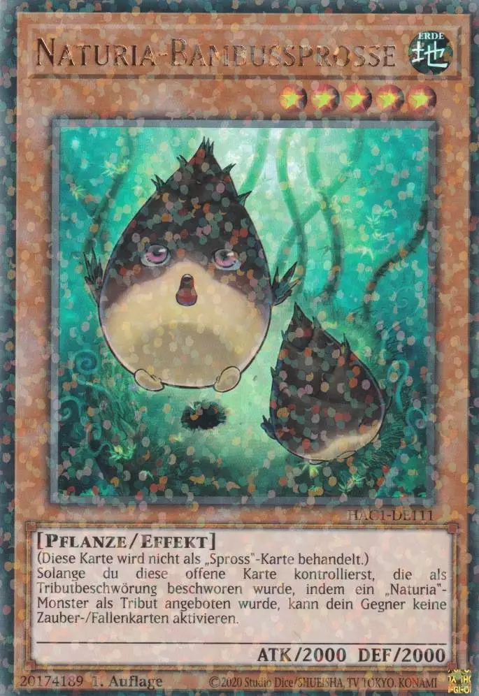 hac1-de111-naturia-bambussprosse-duel-terminal-ultra-parallel-rare-hidden-arsenal-chapter-1 Naturia-Bambussprosse HAC1-DE111 ist in Duel Terminal Ultra Parallel Rare Yu-Gi-Oh Karte aus Hidden Arsenal Chapter 1 1.Auflage