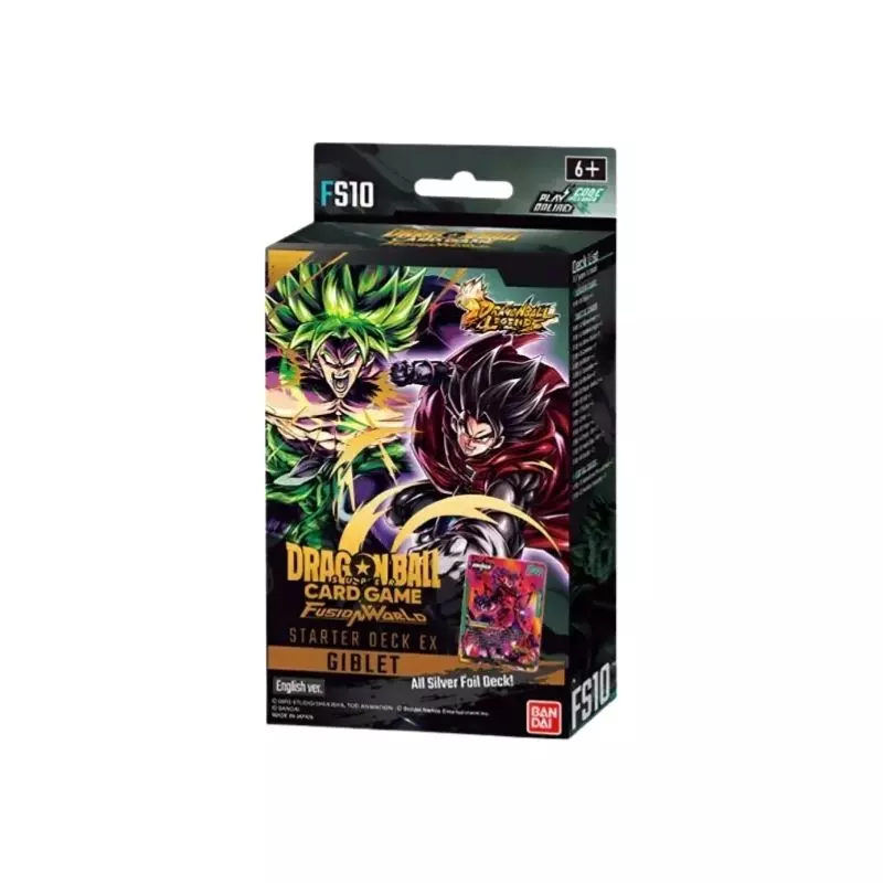 Dragon Ball Super Card Game - Giblet - Fusion World Starter Deck FS10 - Englisch