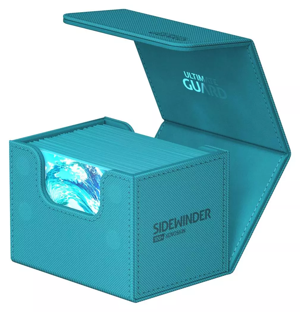 Ultimate Guard Sidewinder 100+ XenoSkin Monocolor Petrolblau