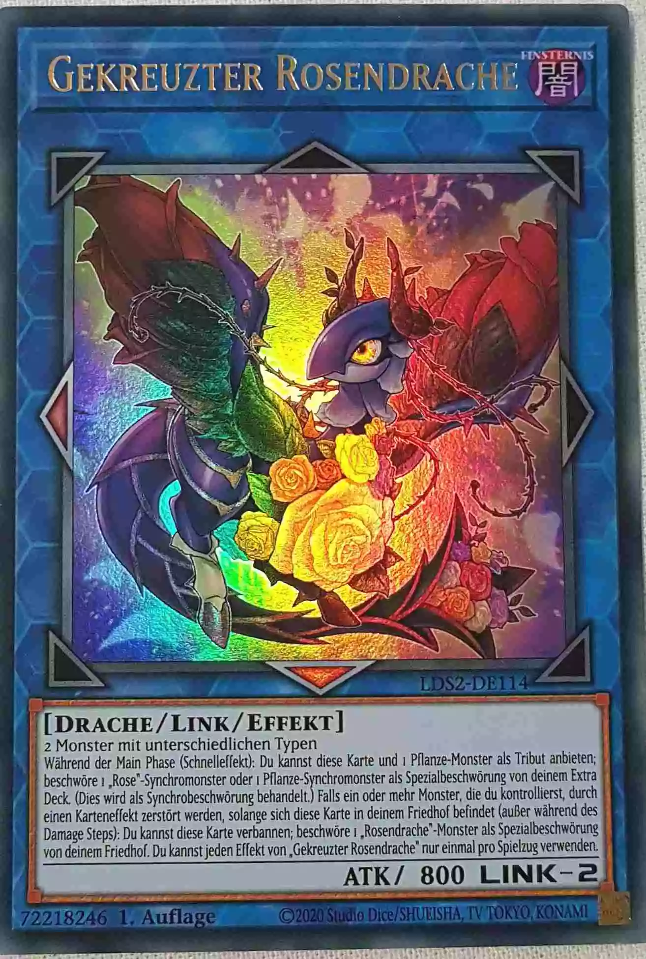 lds2-de114-gekreuzter-rosendrache-ultra-rare-legendary-duelists-season-2 Gekreuzter Rosendrache LDS2-DE114 ist in Ultra Rare Yu-Gi-Oh Karte aus Legendary Duelists: Season 2 1.Auflage